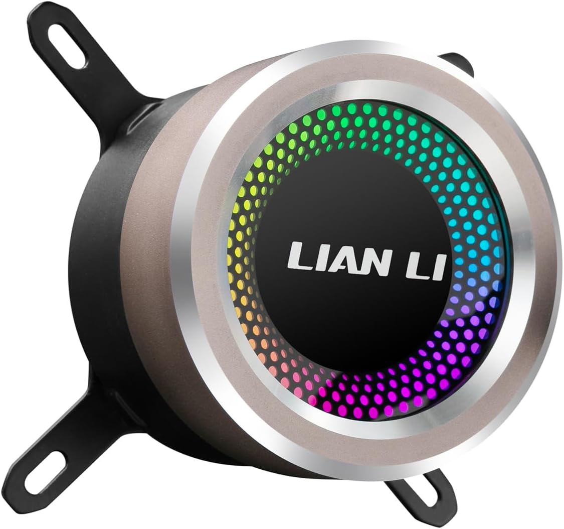 Lian Li Galahad 360 Closed-Loop Liquid Cooler, Aluminum Housing for durability and style. 4718466009340