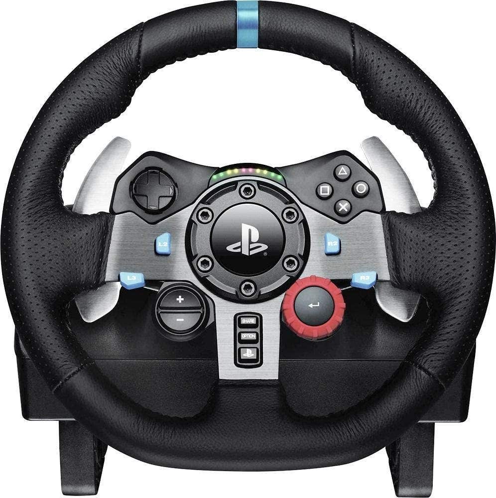Logitech G29 Driving Force Racing Wheel for PlayStation4 and PlayStation3 - Wheel, Cable, Black 941-000113