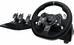 SKU: 5057454430001, Barcode: 5057454430001 - Logitech G920 Racing Wheel and Pedals Set for Xbox and PC gaming