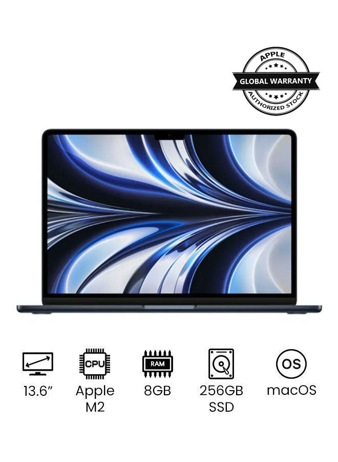 MacBook Air M2 13.6 - Liquid Retina Display, 8-Core CPU, 10-Core GPU, 256GB SSD MLY33