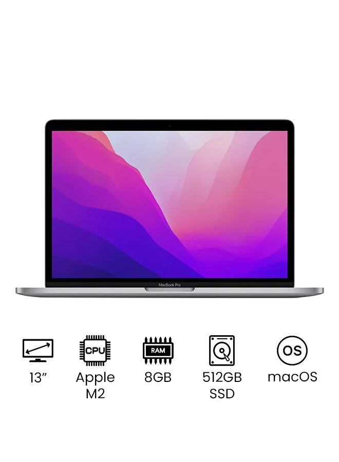 MacBook Pro 13” with M2 Chip: Experience the brilliance of the Retina display and the power of the 16-core Neural Engine. MNEJ3