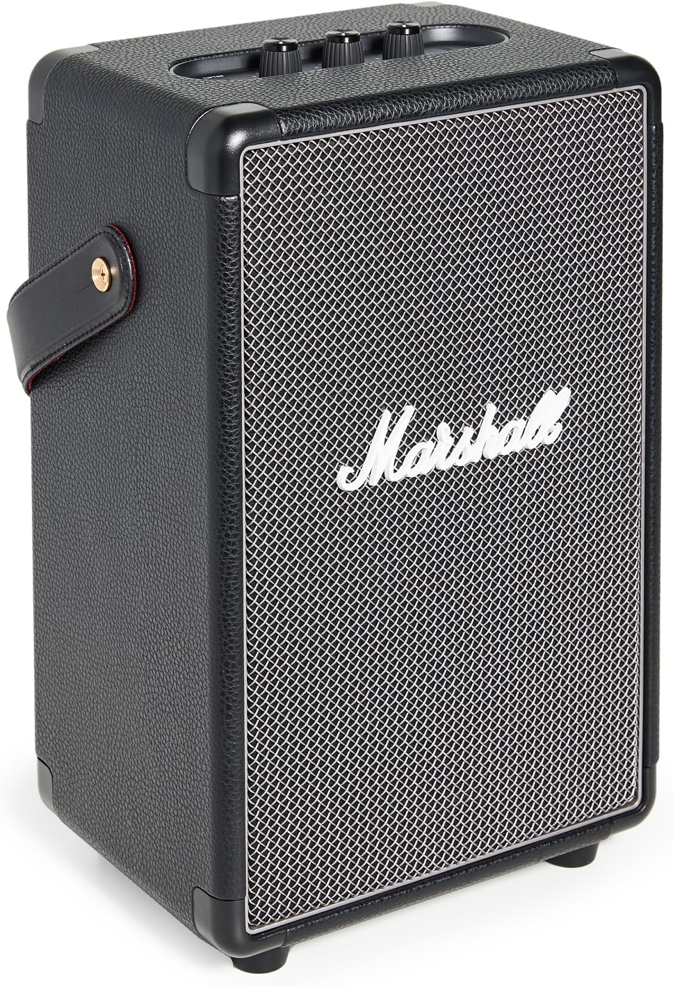 Marshall Tufton Portable Bluetooth Speaker - Black: Enjoy 20+ hours of portable playtime with multi-directional sound. 7340055362337