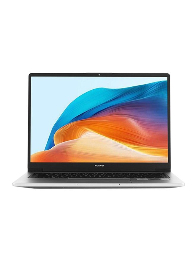 MateBook D14 Laptop With 14 - Inch Display, Core i5 - 1240P Processor/8GB RAM/512GB SSD/Windows 11/Intel Iris Xe Graphics English/Arabic Mystic Silver - 512GB SSD - 14 - inch - Intel Iris Xe