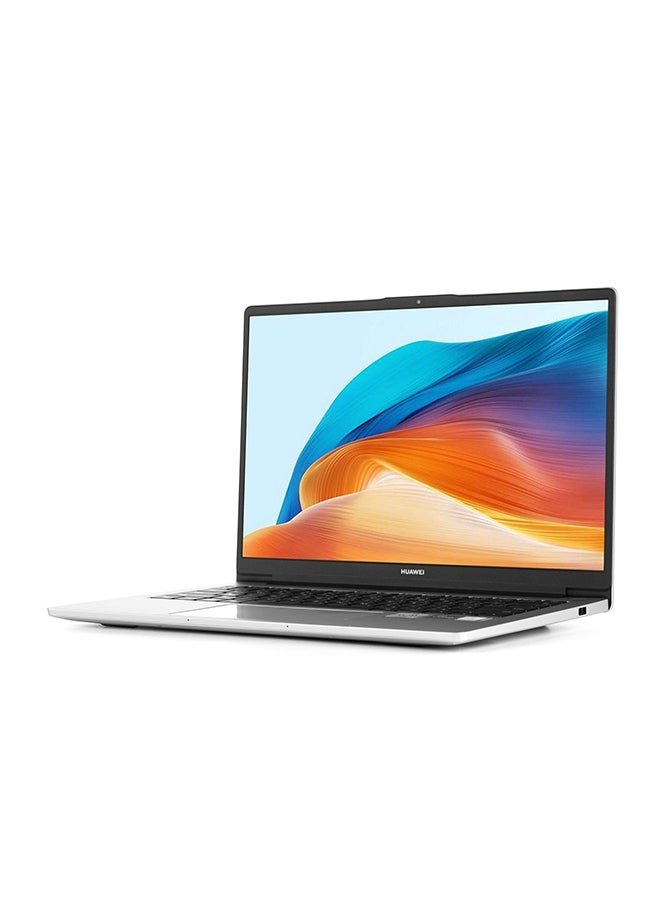 MateBook D14 Laptop With 14 - Inch Display, Core i5 - 1240P Processor/8GB RAM/512GB SSD/Windows 11/Intel Iris Xe Graphics English/Arabic Mystic Silver - 512GB SSD - 14 - inch - Intel Iris Xe