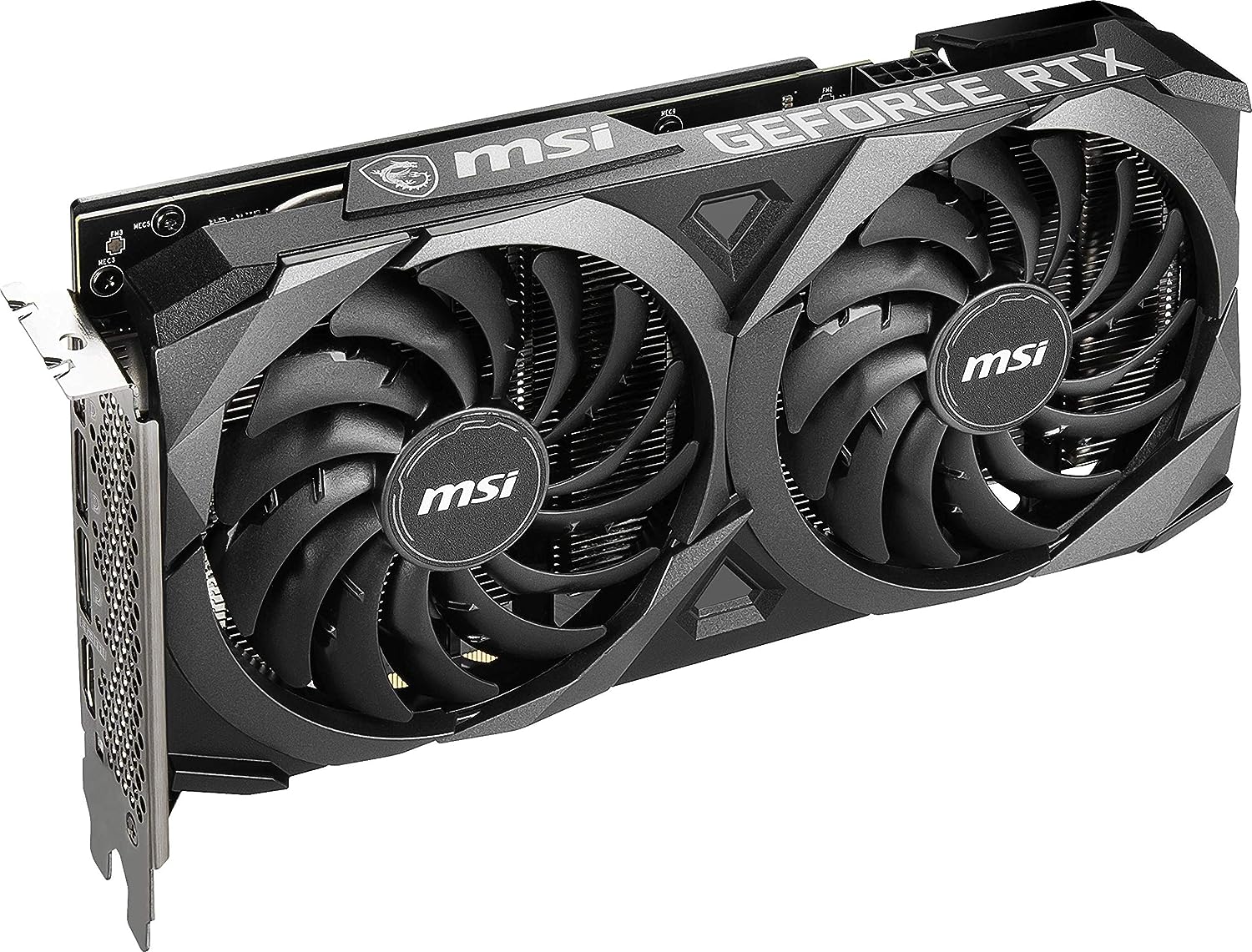 MSI GeForce RTX 3060 VENTUS 2X 12G OC - Powerful NVIDIA GeForce RTX 3060 GPU for high-performance gaming. 4719072793814