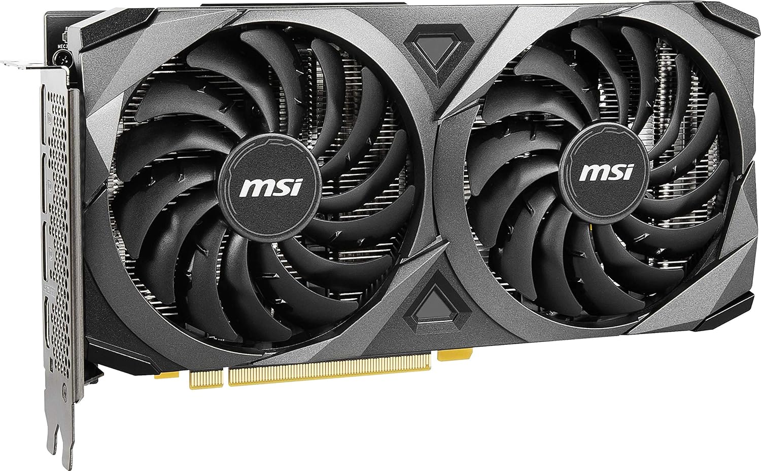 MSI GeForce RTX 3060 VENTUS 2X 12G OC - DisplayPort v1.4a x 3 / HDMI 2.1 x 1 output options. 4719072793814