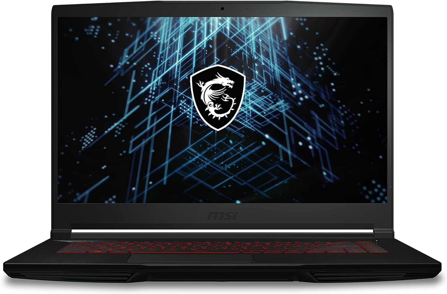 MSI GF63 Thin 11SC-693 15.6 Gaming Laptop, Intel Core i5-11400H, NVIDIA GeForce GTX 1650, 8GB Memory, 256GB NVMe SSD, Windows 11 - Black, 15.6 Inches 0824142284575