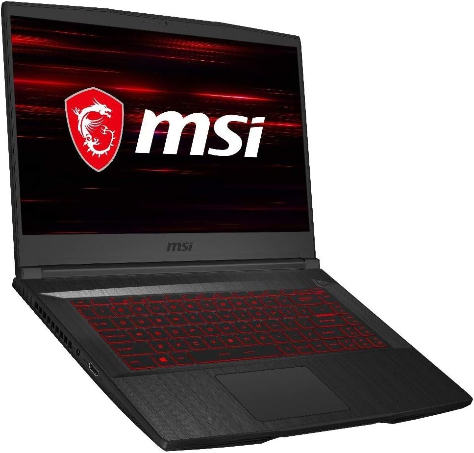 Sleek MSI GF65 Thin 10SDR Gaming Laptop with 15.6 Screen and Core i7 Processor 0824142220177