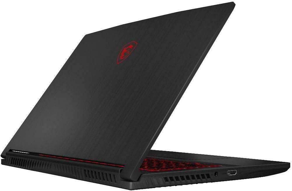 MSI GF65 Thin 10SDR Gaming Laptop 15.6 Core i7-10750H 8GB RAM 512GB SSD NVIDIA GeForce GTX 1660 - Black 0824142220177