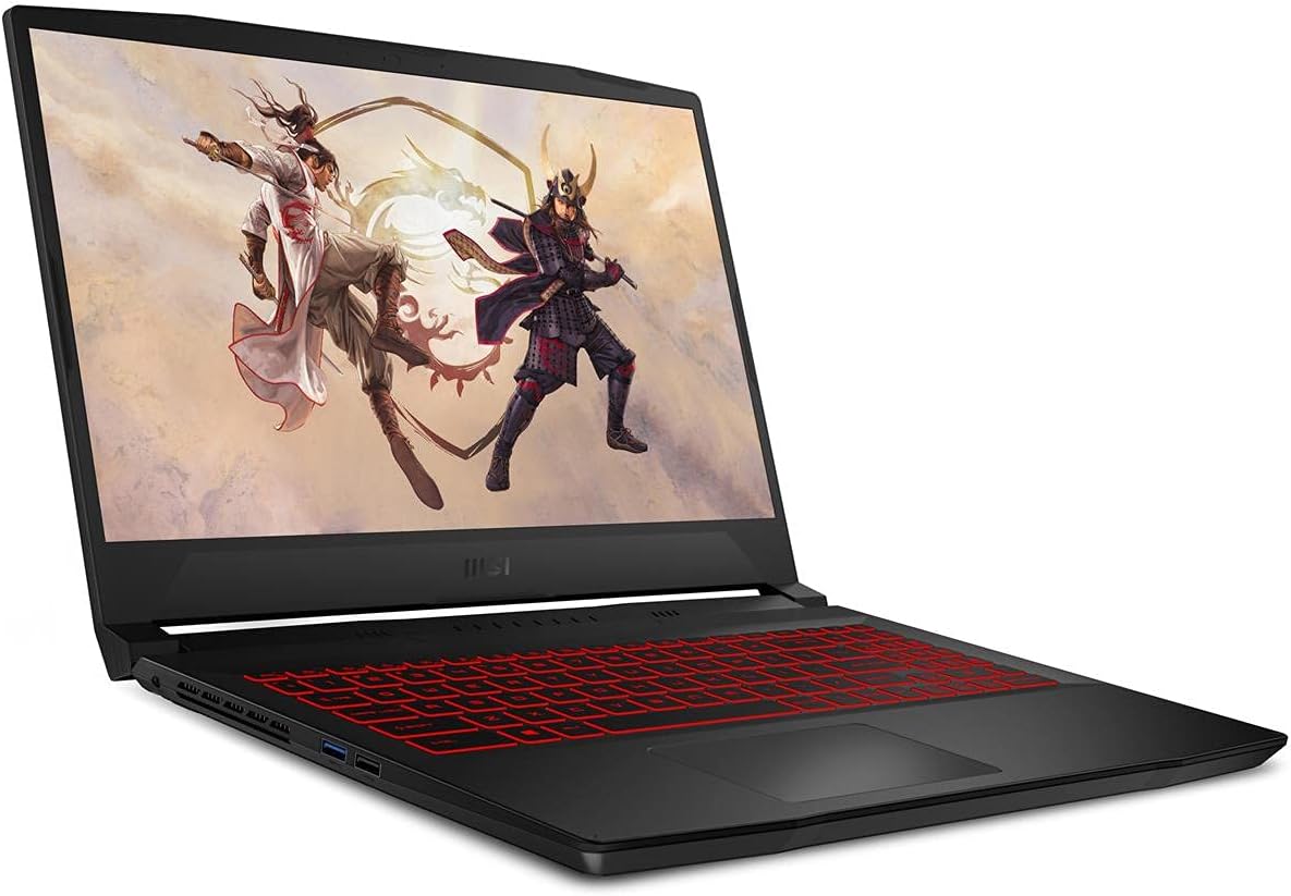 MSI Katana GF66 15.6in 144Hz FHD Gaming Laptop: Intel Core i5 - 12500H RTX3050 8GB 512GBNVMe SSD Win11 - Black (12UC - 056) - 824142277010 - 512GB SSD - 15.6 - inch - NVIDIA GeForce RTX 3050 0824142277010