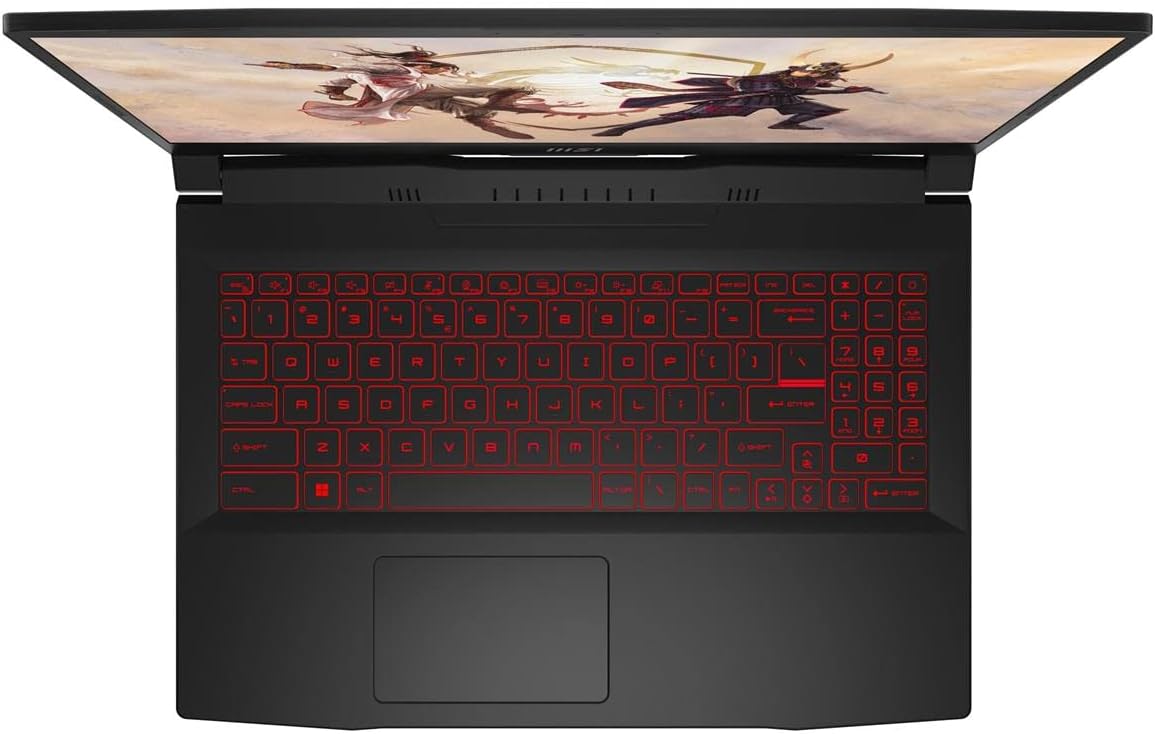 MSI Katana GF66 15.6in Gaming Laptop - Black, Intel Core i5, RTX3050, 8GB RAM, 512GB SSD 0824142277010