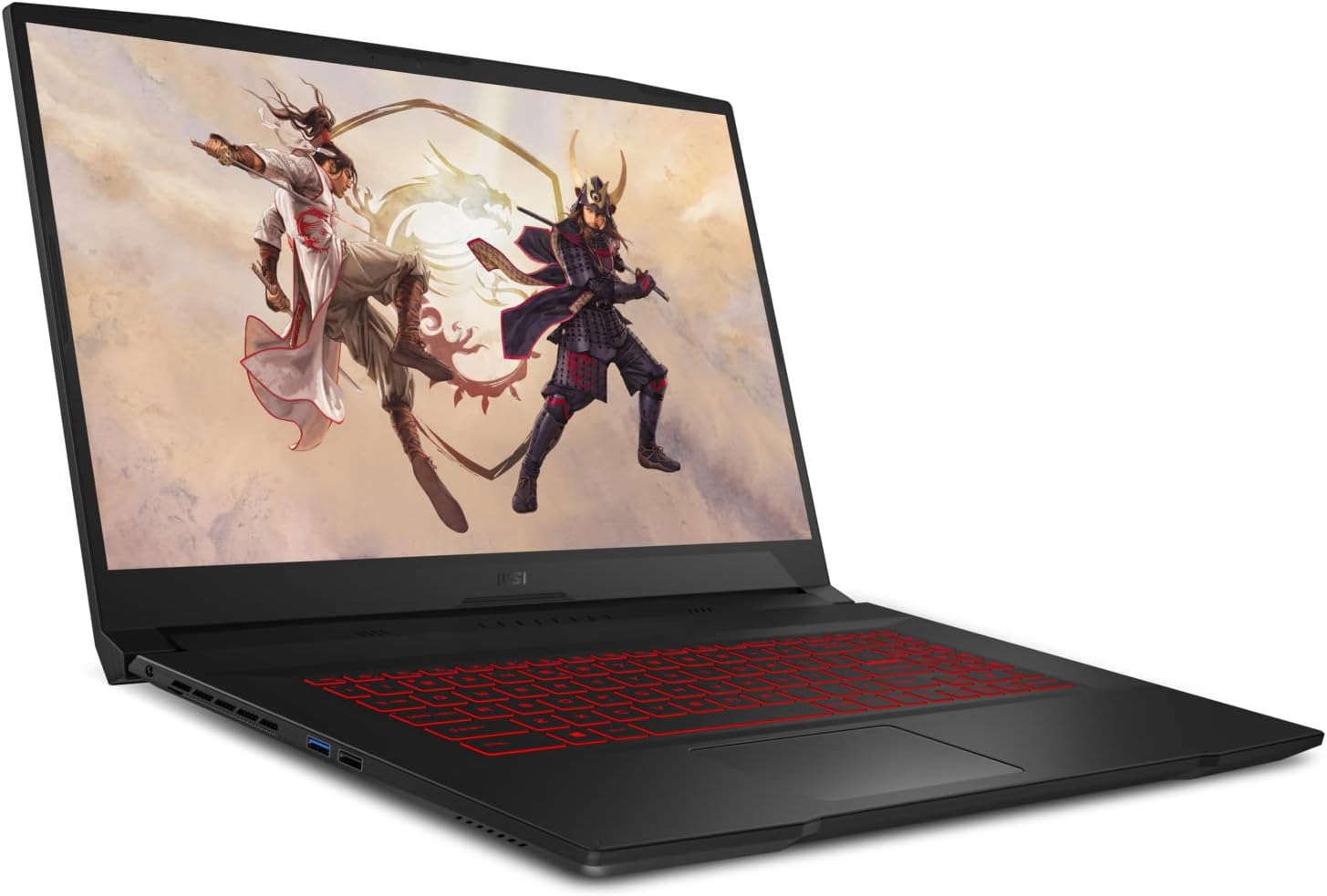 Black MSI Katana GF76 11UC-095UK FHD Gaming Laptop - 17.3 144Hz, Windows 10, NVIDIA GeForce RTX 3050 4719072831356