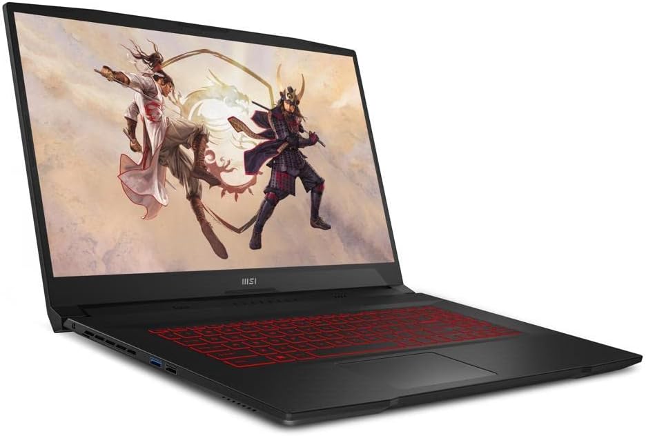 MSI Katana GF76 Gaming Laptop - 32GB DDR4 RAM, 1TB NVMe SSD, Red Backlit Keyboard 4711377041140