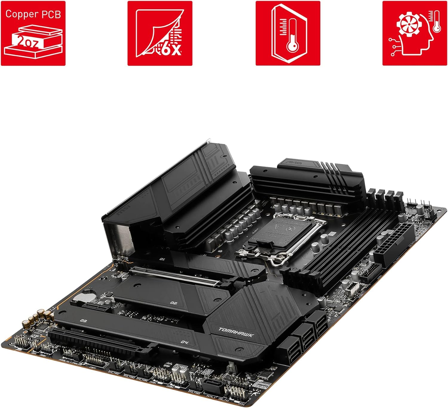 MSI Mag Z790 Tomahawk Wifi ATX Motherboard - 2.5G LAN for a premium network experience. 4711377011310