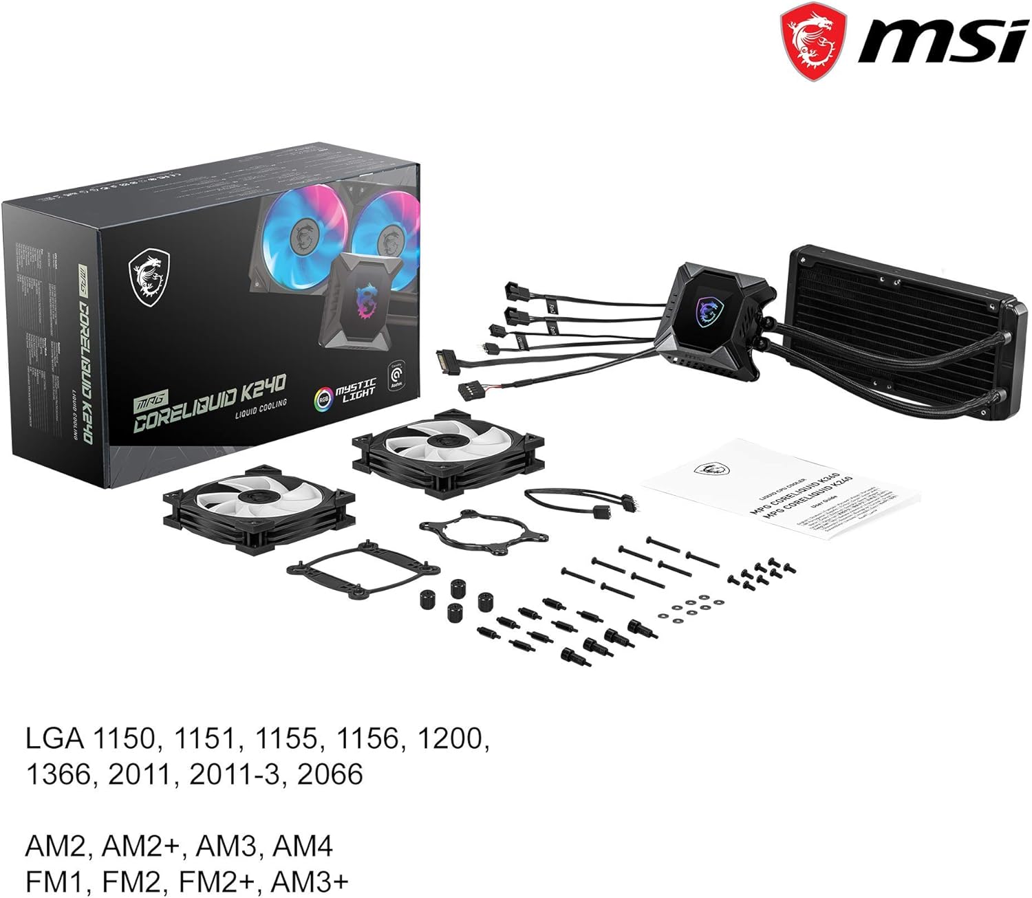 High-performance AIO cooler - MSI's flagship cooling solution with innovative design. 4719072805906