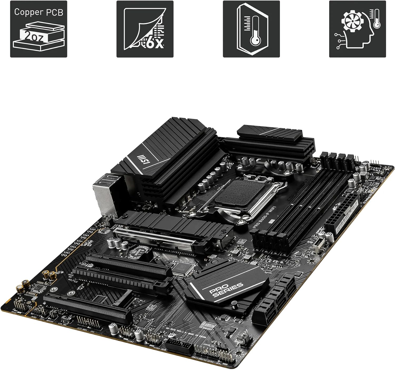 DDR5 memory support and dual PCIe 4.0 x16 slots for high-speed performance 4711377010177