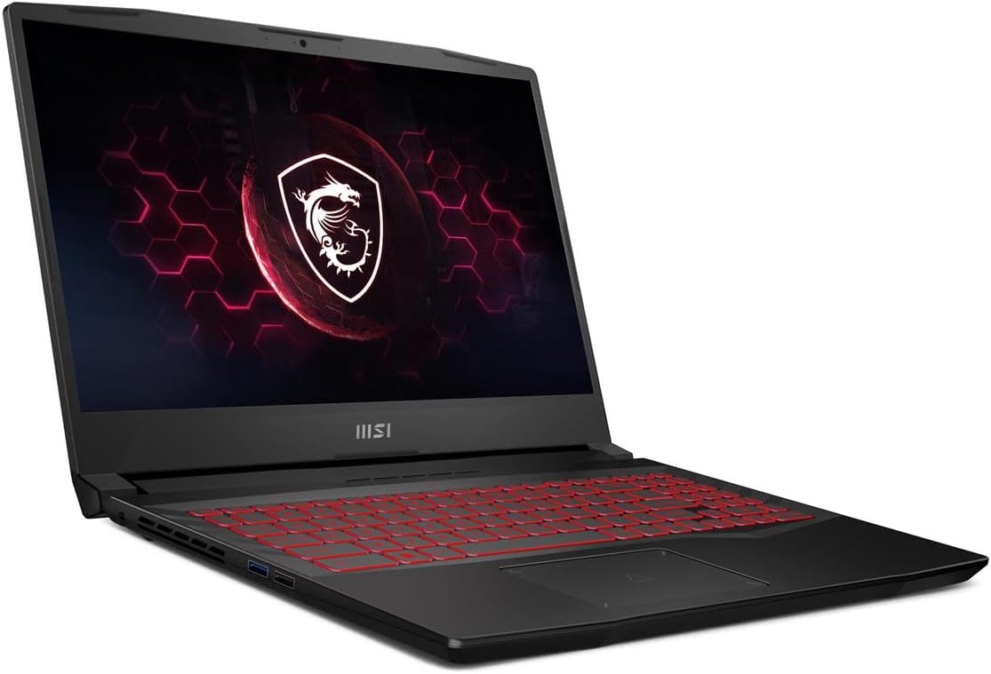 Sleek Black MSI Gaming Laptop - Intel Core i9, RTX3070, 16GB DDR5, 1TB NVMe SSD, Windows 11 0824142295540