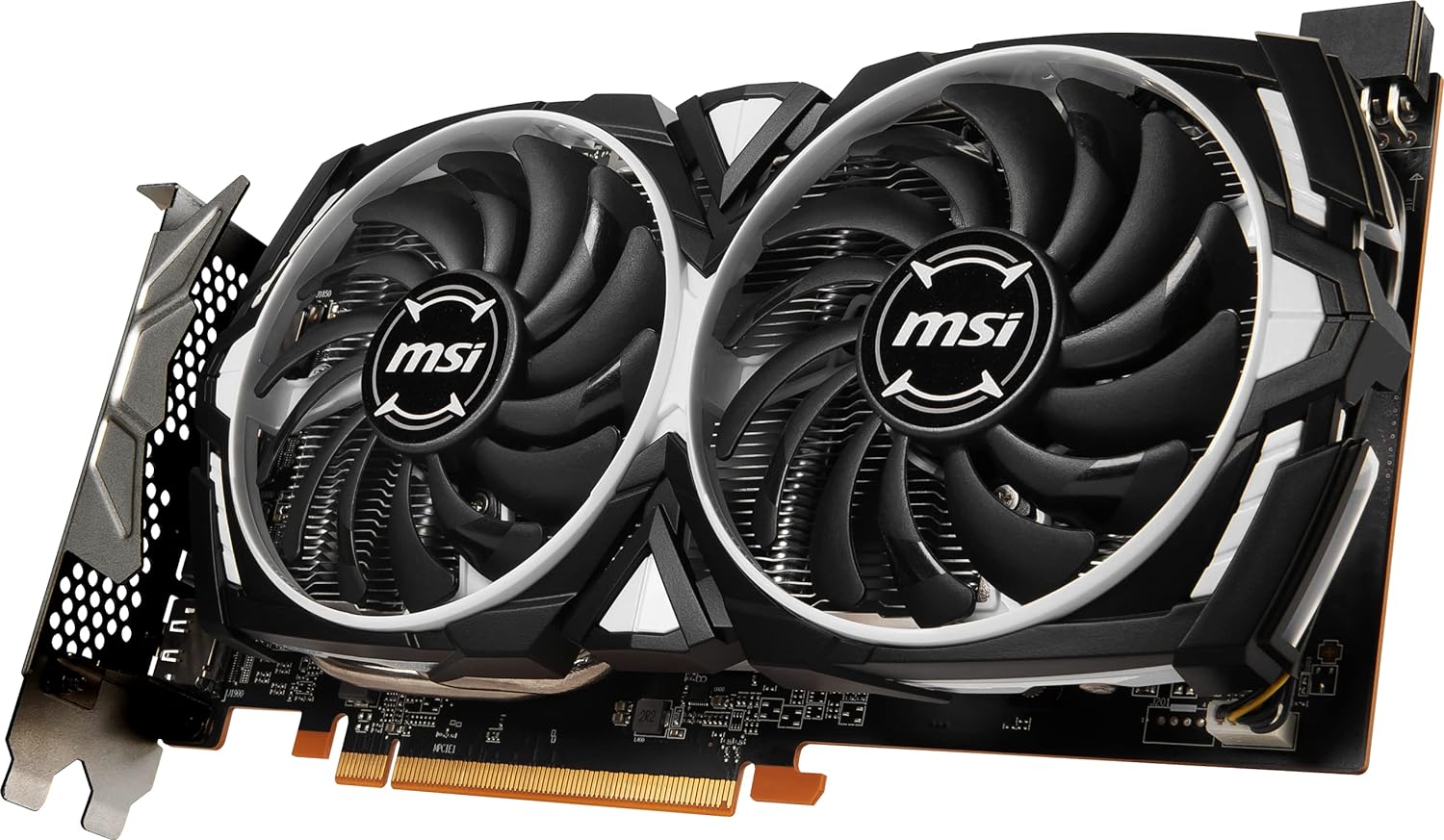 Experience cool and quiet gaming with MSI Radeon RX 6600 ARMOR 8G Graphics Card 824142272398D