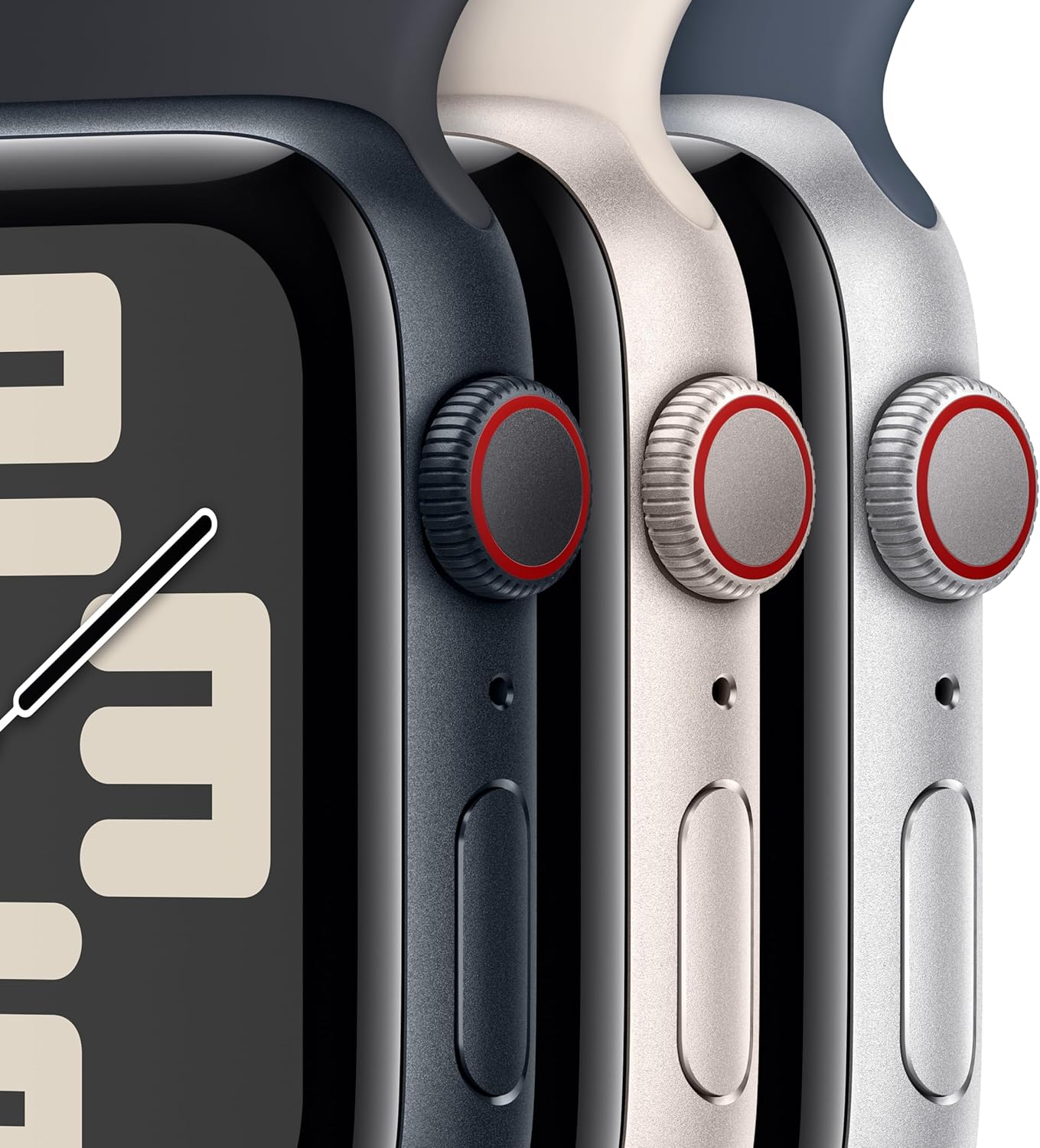 Apple Watch SE (2nd Gen, 2023) - Carbon-neutral design with cellular connectivity for on-the-go convenience. 0195949007552