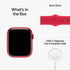 Apple Watch Series 8 - Red Aluminum Case, Red Sport Band - Fitness Partner 0194253180760