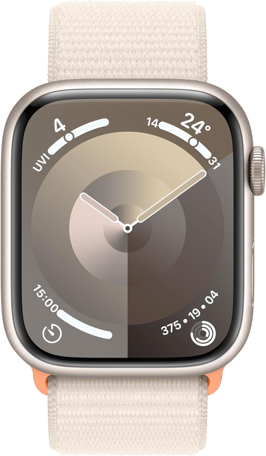 Apple Watch Series 9 - Carbon-neutral aluminum design with cellular connectivity for texts, calls, and music streaming without iPhone. 0195949021695