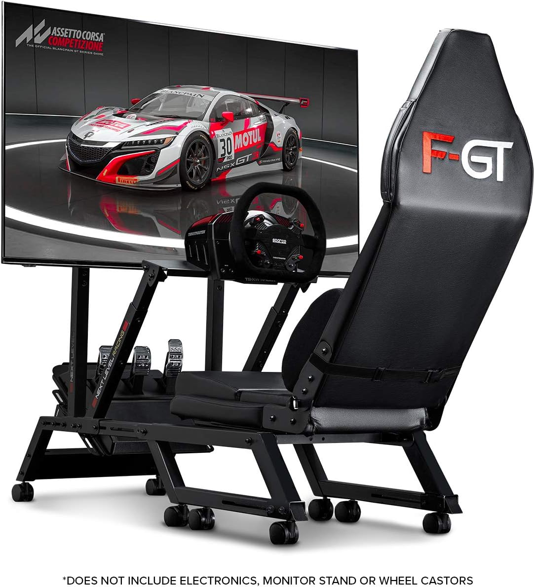 Next Level FGT Racing Simulator Cockpit - Experience Formula or GT Racing Positions 0667380785820