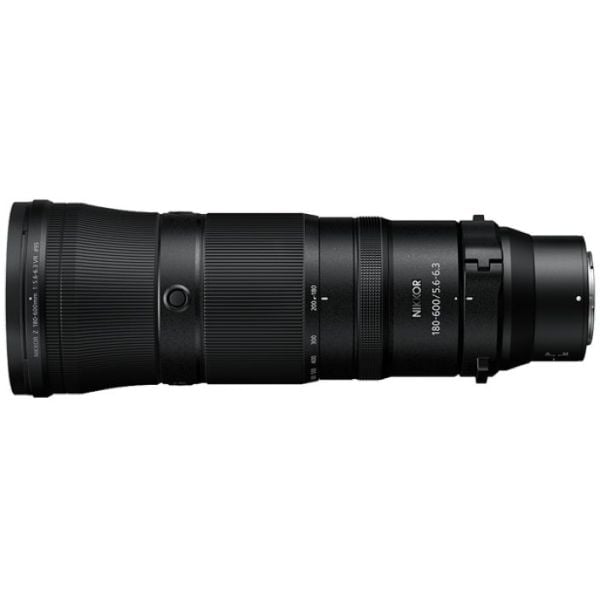 Nikon NIKKOR Z 180-600mm F/5.6-6.3 VR Lens: Versatile zoom pairs perfectly with Z teleconverters.