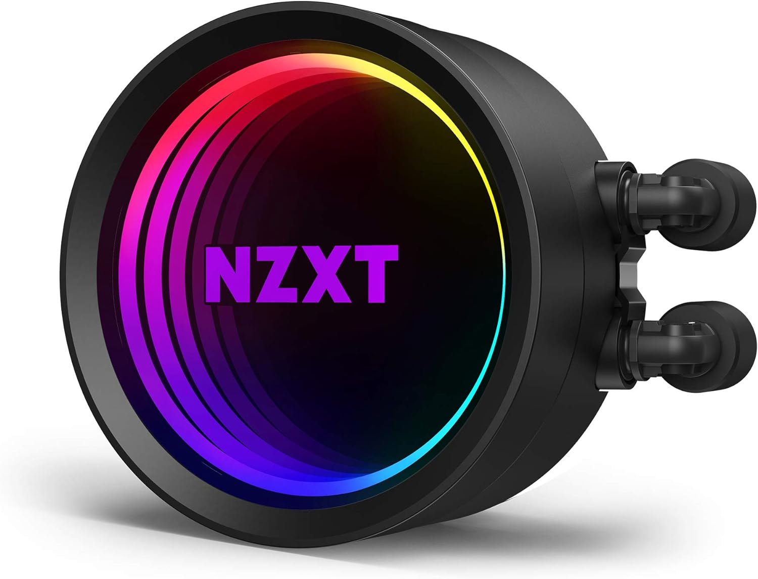 360mm NZXT Kraken X73 cooler featuring nylon mesh sleeves for tubing protection 5060301695454