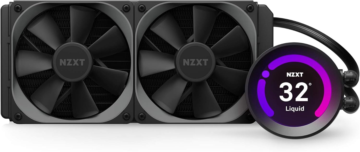CAM V4 software for easy control of NZXT Kraken Z53 240mm AIO RGB CPU Cooler 0815671015181