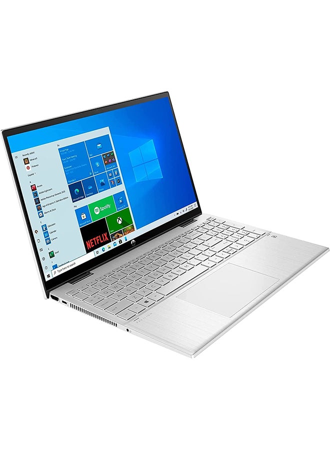 Pavilion 15 - eg0042ne Laptop With 15.6 - Inch Display, Core i5 Processer/8GB RAM/512GB SSD/Intel UHD Graphics /International Version English Silver - 512GB SSD - 15.6 - inch - Intel UHD Graphics