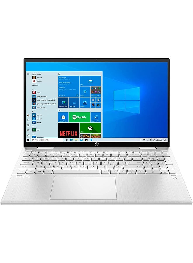 Pavilion 15 - eg0042ne Laptop With 15.6 - Inch Display, Core i5 Processer/8GB RAM/512GB SSD/Intel UHD Graphics /International Version English Silver - 512GB SSD - 15.6 - inch - Intel UHD Graphics