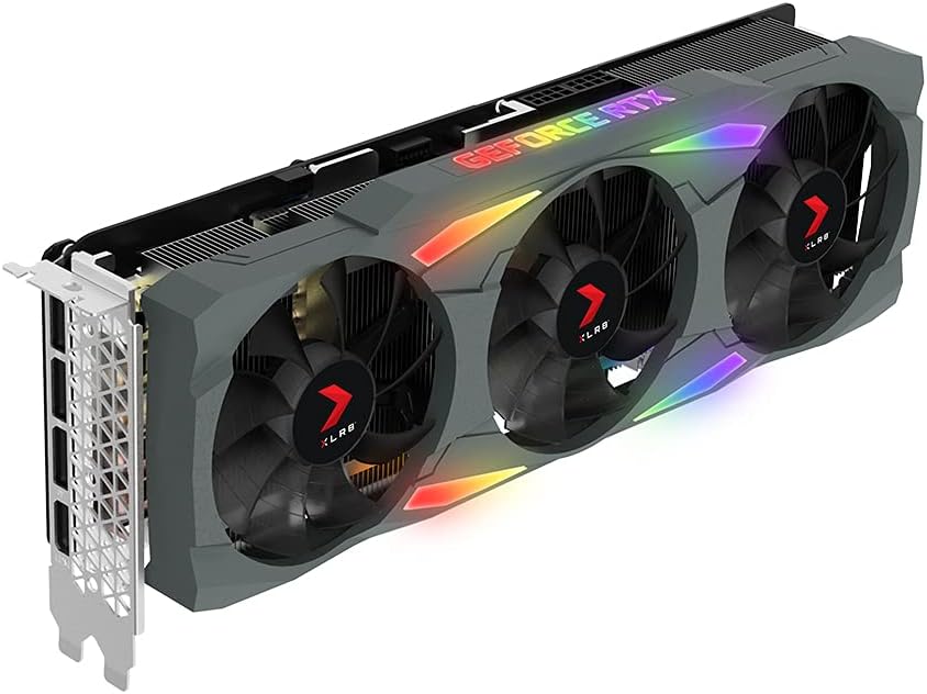 PNY GeForce RTX 3080 Ti 12GB XLr8 Gaming Uprising Edition - Structural sparsity and AI algorithms for up to 8K resolution support. 0751492645353