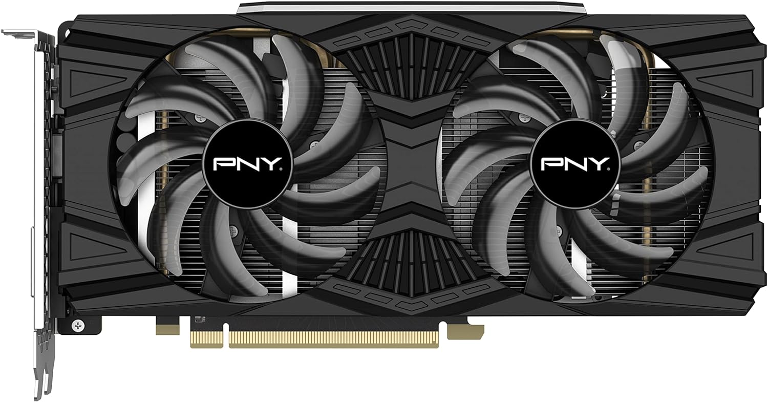 PNY GeForce GTX 1660 Super 6GB Twin Fan Graphics Card - Black 0751492632827