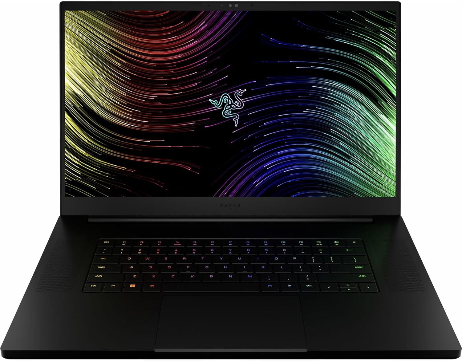 SKU: 0810056146320, Barcode: 810056146320 - Razer Blade 17 Gaming Laptop 17.3-inch Core i7 16GB RAM 1TB SSD NVIDIA GeForce RTX 3070: Black 17.3 laptop with Core i7, 16GB RAM, 1TB SSD, and RTX 3070 Ti graphics card.