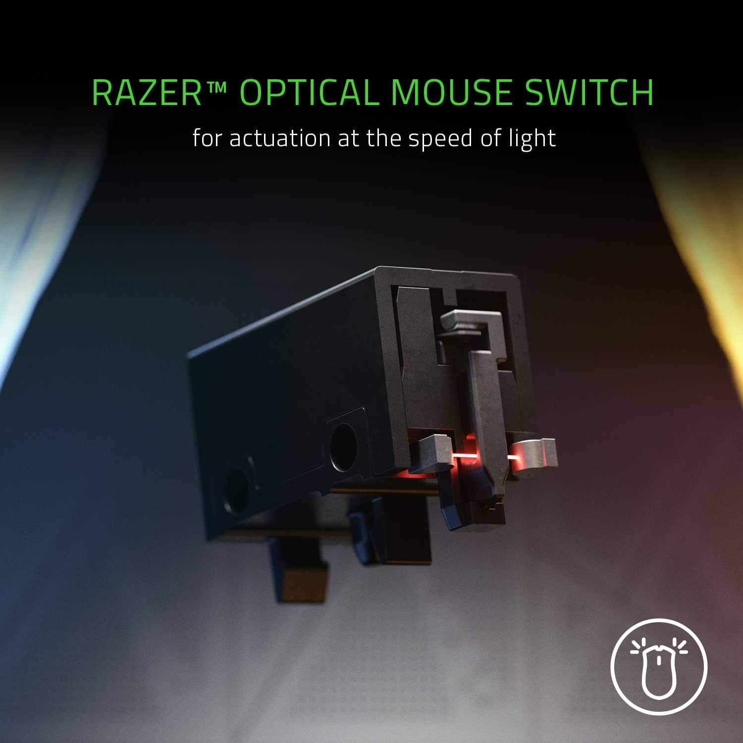 Razer DeathAdder V2 Mini Gaming Mouse - Customizable Chroma RGB Lighting with 16.8 million colors. 8886419332954