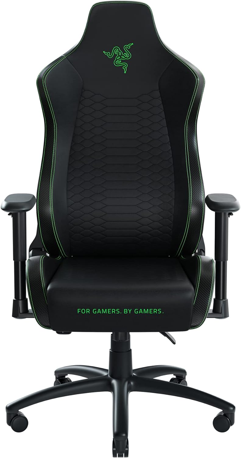 Ergonomic gaming chair with high-density foam cushions for ultimate comfort - Razer Iskur X XL 8886419354352