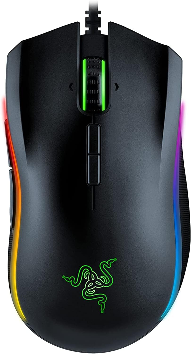 Razer Mamba Elite Chroma Wired Gaming Mouse with 16,000 DPI Optical Sensor 8886419332565