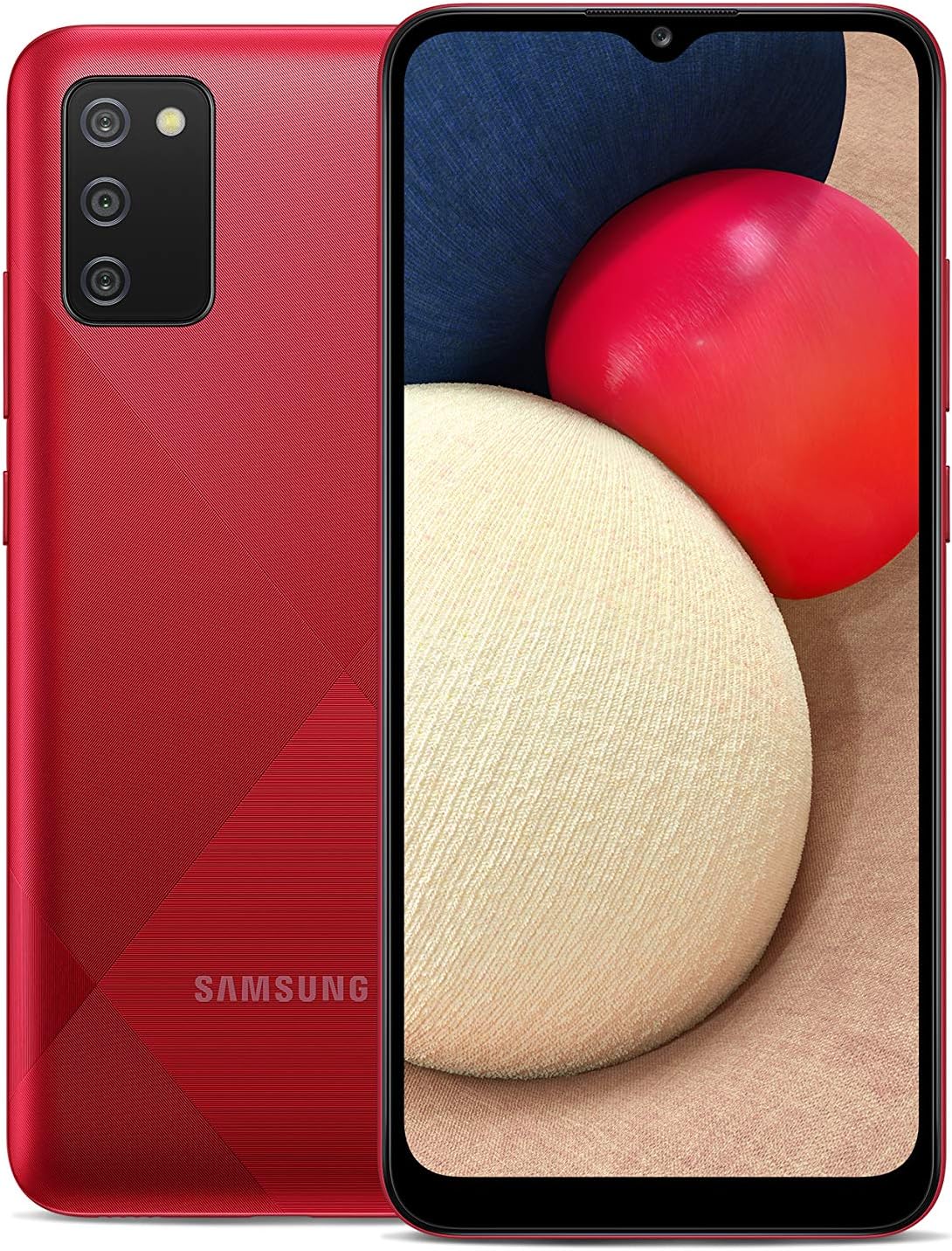 Samsung Galaxy A02s Red 64GB 4GB RAM 4G LTE - Infinity-V Display for immersive viewing experience. 8806090896125