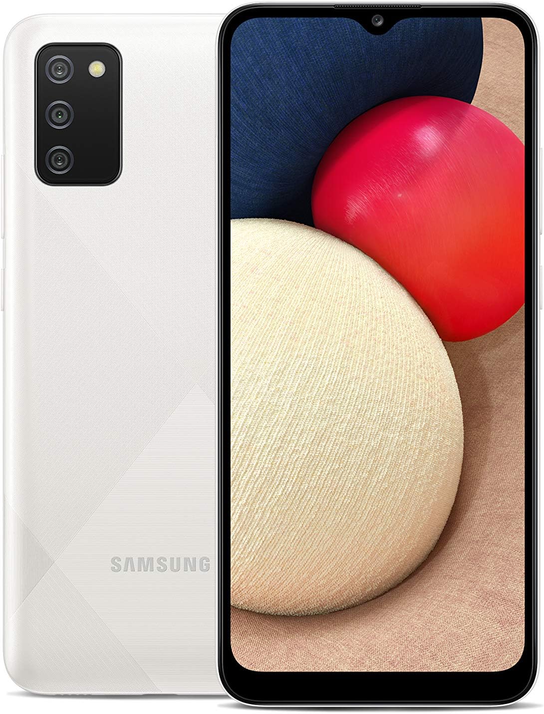 Samsung Galaxy A02s White Smartphone with Triple Camera and 5000mAh Battery 8806090862809