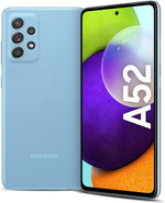 SAMSUNG Galaxy A52 5G - All Day Battery, Quad Camera, Blue 128GB - Capture clear moments with 64MP main camera. 8806090991042