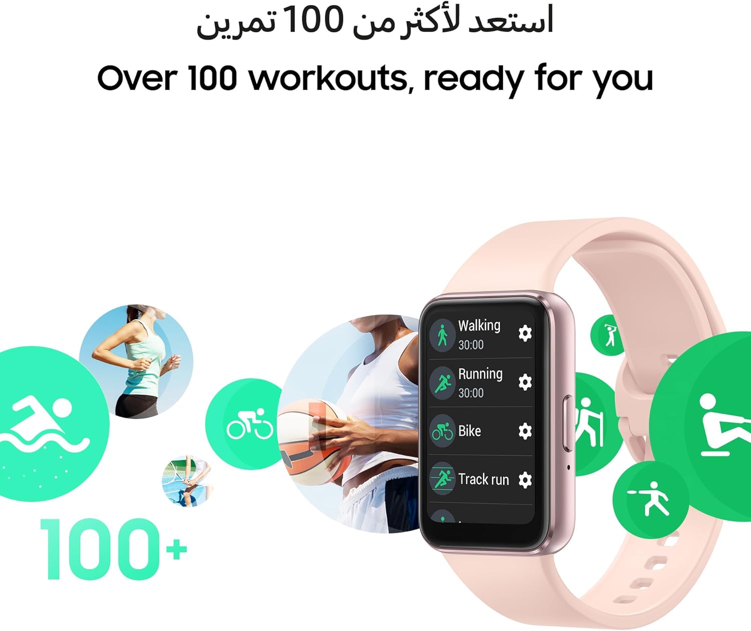 Samsung Galaxy Fit3 Fitness Band - Stay connected with photos, music, texts, calls on wrist. 8806095380353