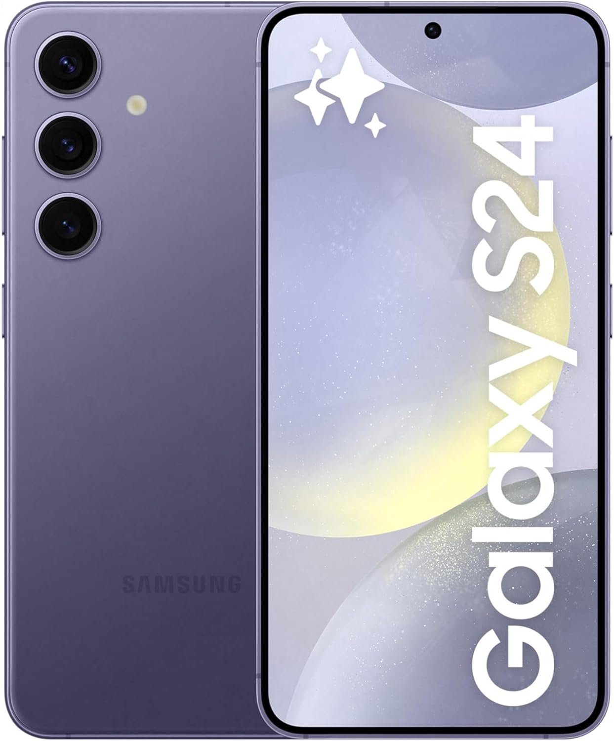 SAMSUNG Galaxy S24 in Cobalt Violet, 128GB Storage, 8GB RAM, Android Smartphone 8806095293028