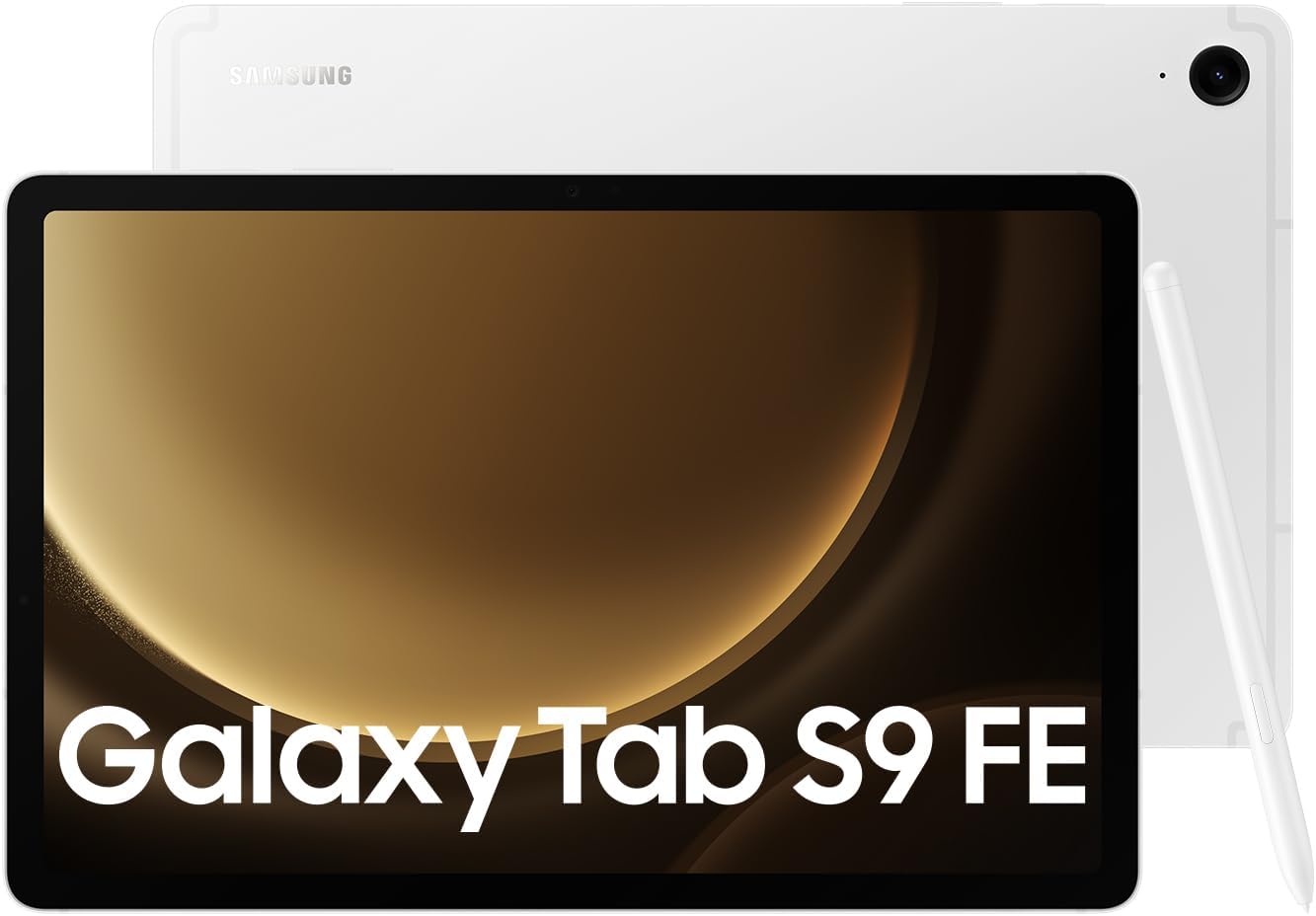 Samsung Galaxy Tab S9 FE 10.9 Silver Tablet - Vibrant design for creative possibilities and entertainment. 8806095153438