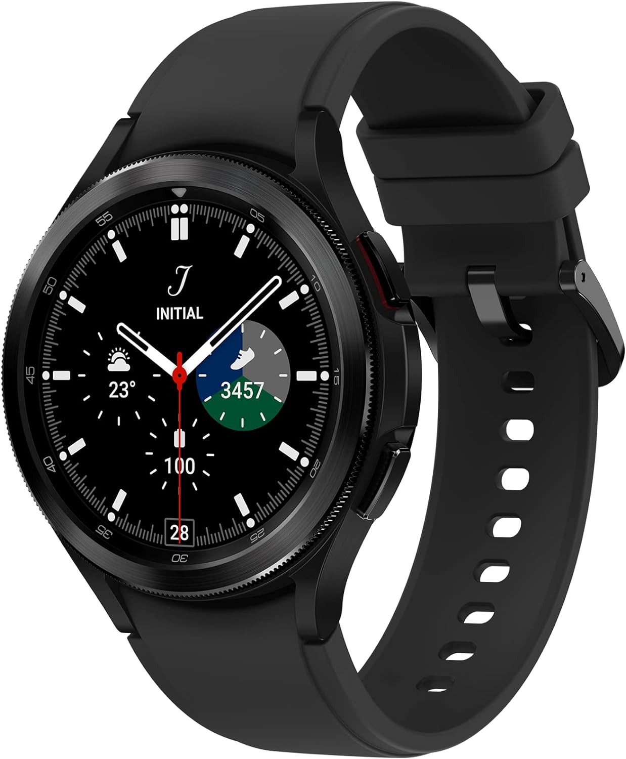 Samsung Galaxy Watch4 Classic 46Mm - BioActive Sensor for body analysis, Blood Pressure & ECG readings, and sleep monitoring. 8806092519442