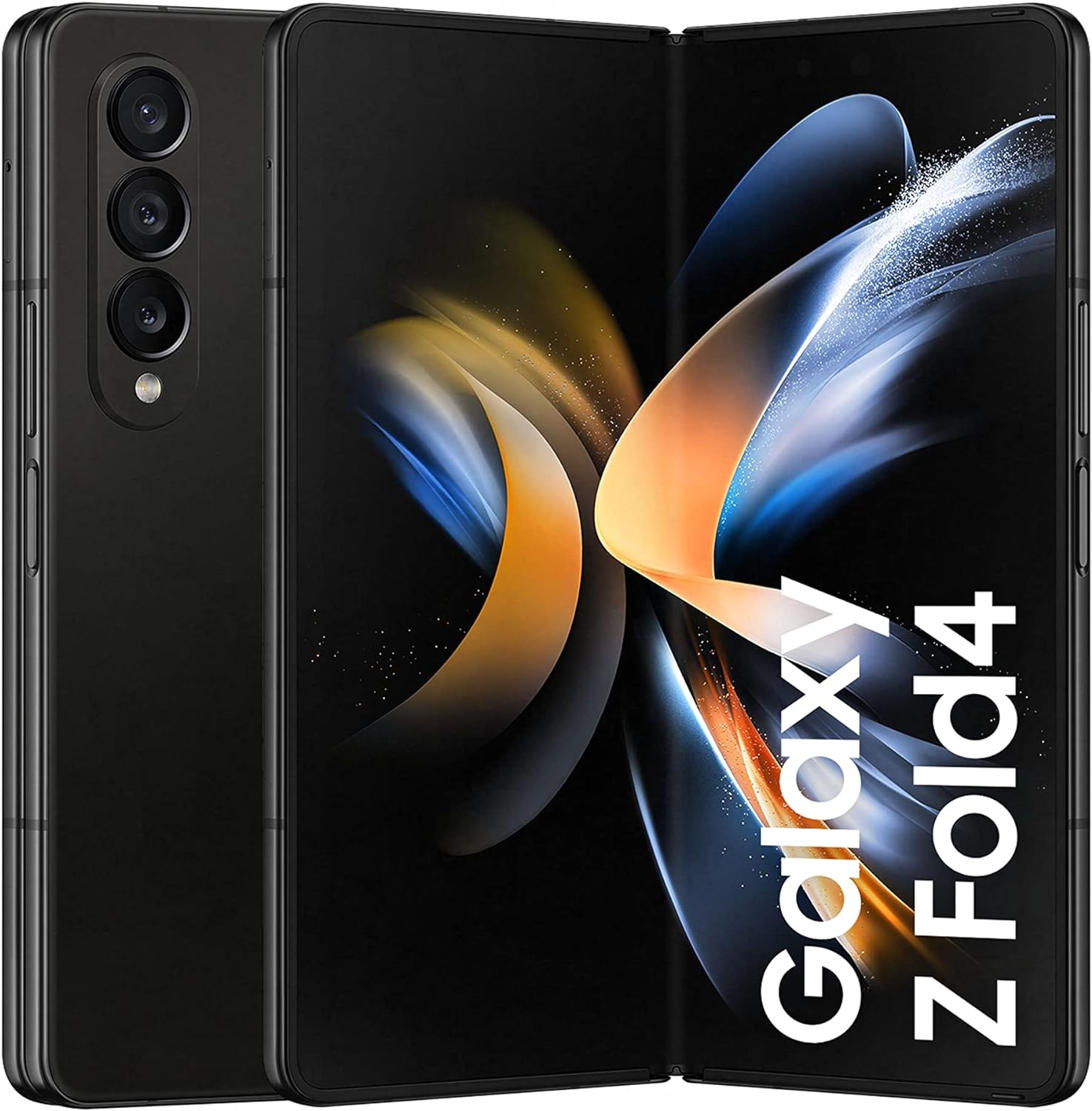 SAMSUNG Galaxy Z Fold 4 Android Folding Smartphone in Phantom Black - Immersive 7.6-inch Infinity Flex Display with Under Display Camera 8806094494938