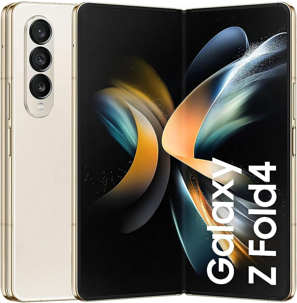 SAMSUNG Galaxy Z Fold4 Beige 512 GB - Immersive 7.6-inch Infinity Flex Display, 6.2-inch Cover Screen for one-handed use 8806094494990