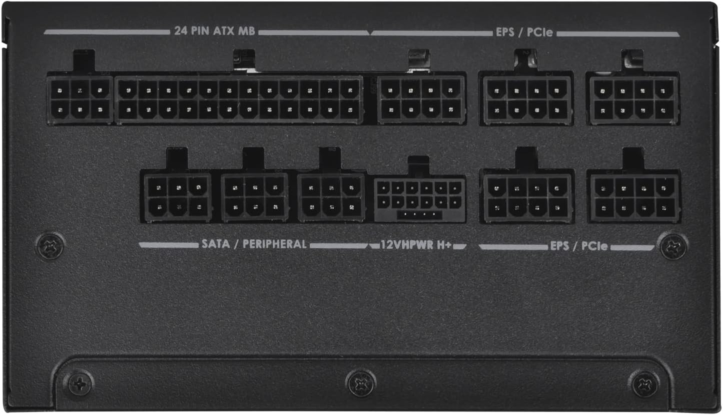 SST-HA1200R-PM Power Supply - 1200W, Japanese capacitors, ultra silent 135mm FDB fan. 0844761025564