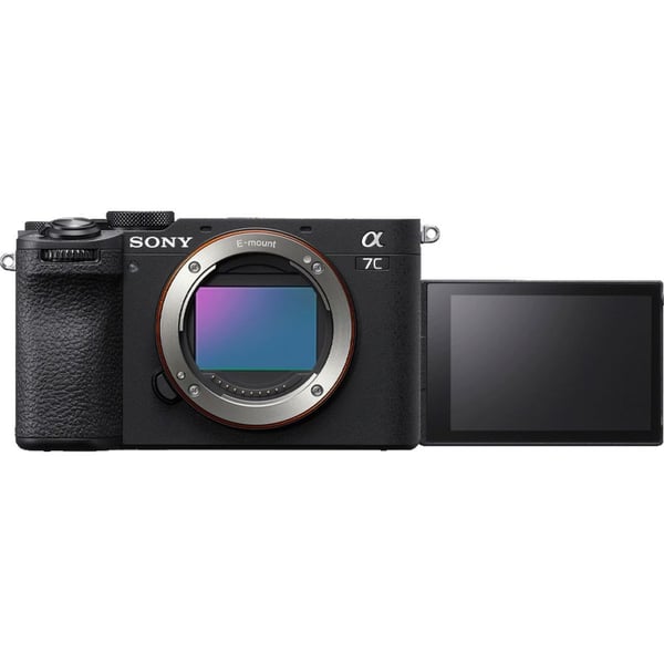Sony Alpha 7C II - Full-frame CMOS sensor with 33.0MP for outstanding image quality. ILCE7CM2/B+SEL35F1