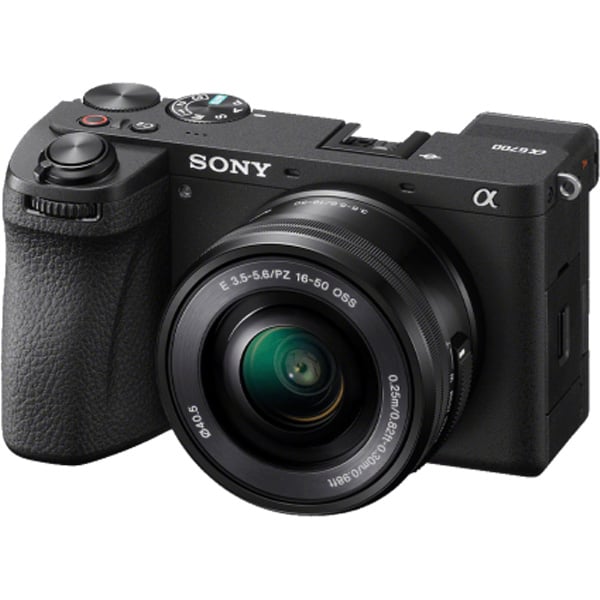 Sony ILCE6700LB Camera: Capture extraordinary sensitivity and dynamic range with 26.01MP Exmor R sensor. ILCE-6700LB