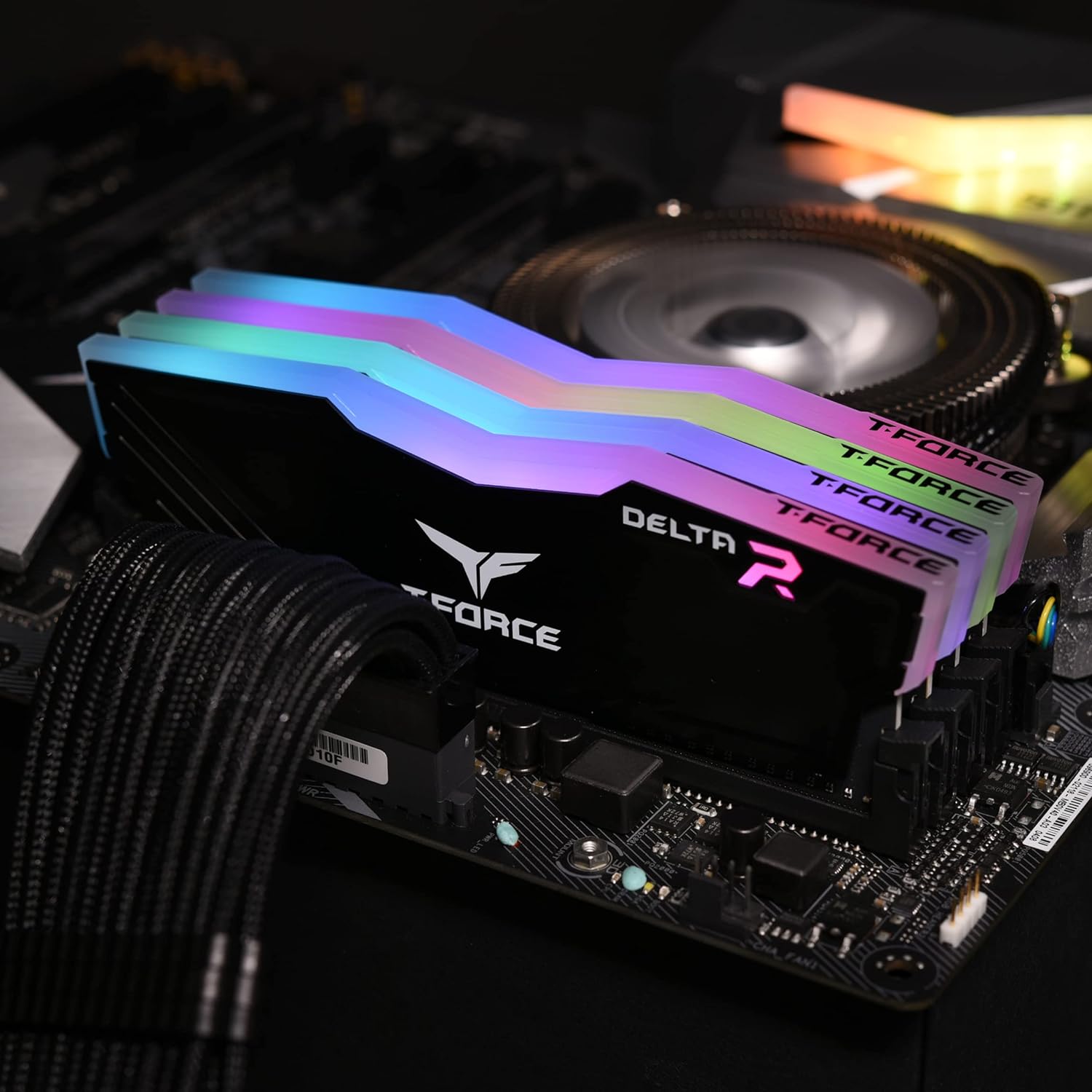 Enhance Your System with TeamGroup Delta RGB DDR4 16GB RAM - Black 0765441643284